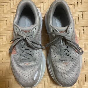 Hoka One One Light Gray Sneakers